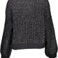 Black Acrylic Women Sweater