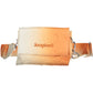 Orange Polyethylene Women Handbag