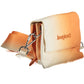 Orange Polyethylene Women Handbag