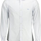 White Cotton Men Shirt