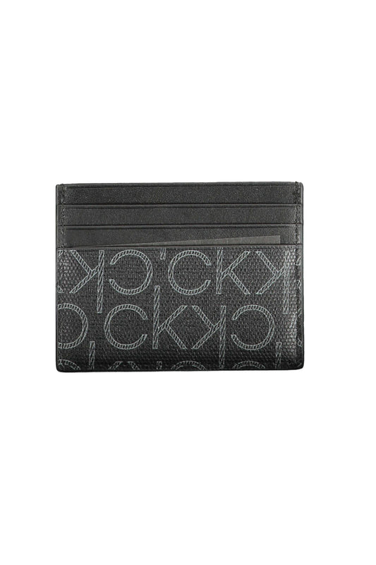 Black Polyethylene Men Wallet