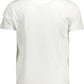 White Cotton Men T-Shirt