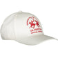 White Cotton Men Cap