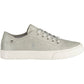 Silver Polyester Women Sneaker