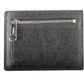 Black Polyester Men Wallet