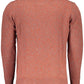 Red Wool Men Sweater