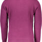 Purple Wool Men Sweater