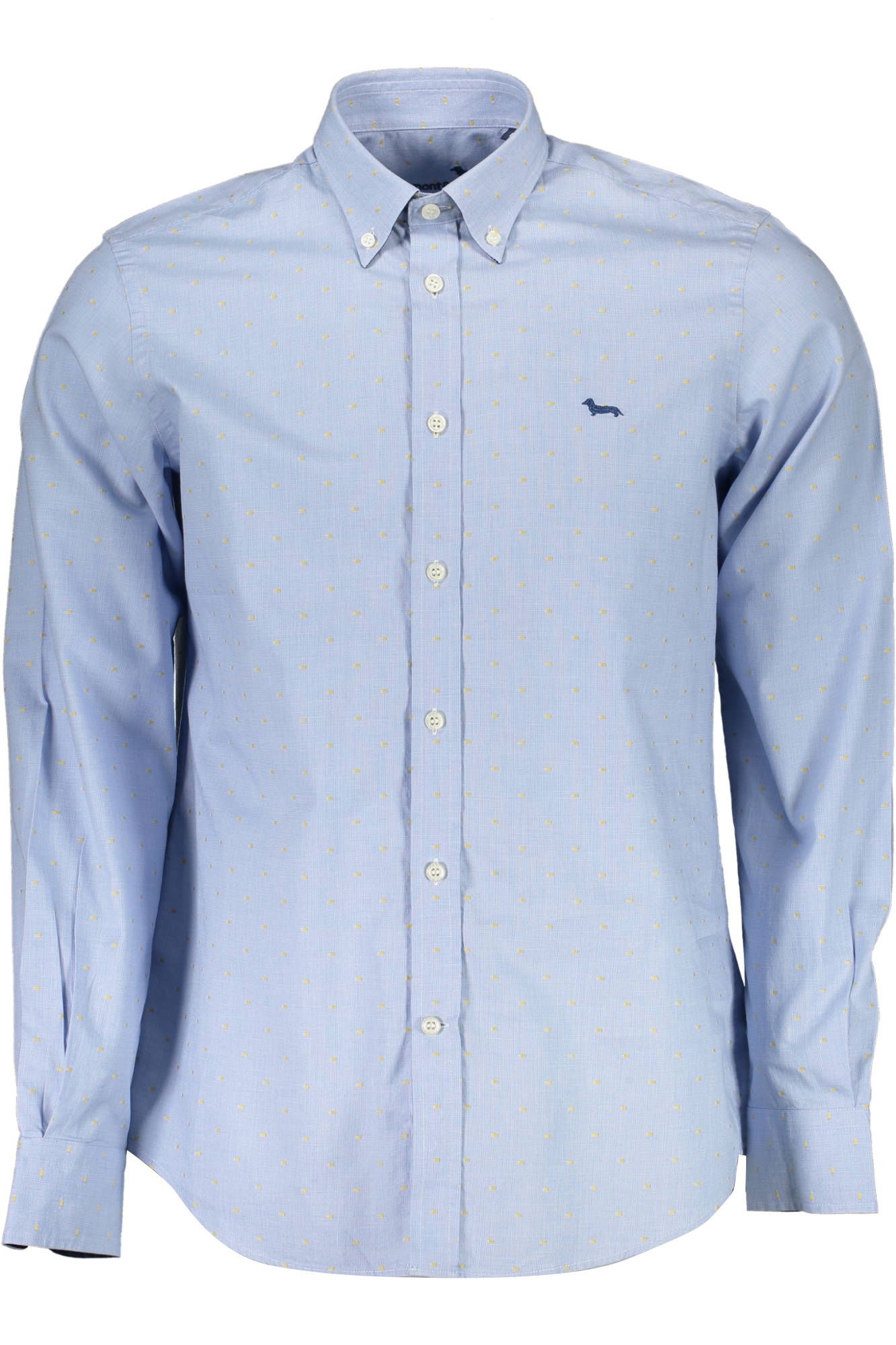 Light Blue Cotton Men Shirt