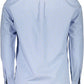 Light Blue Cotton Men Shirt