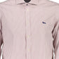 Purple Cotton Men Shirt