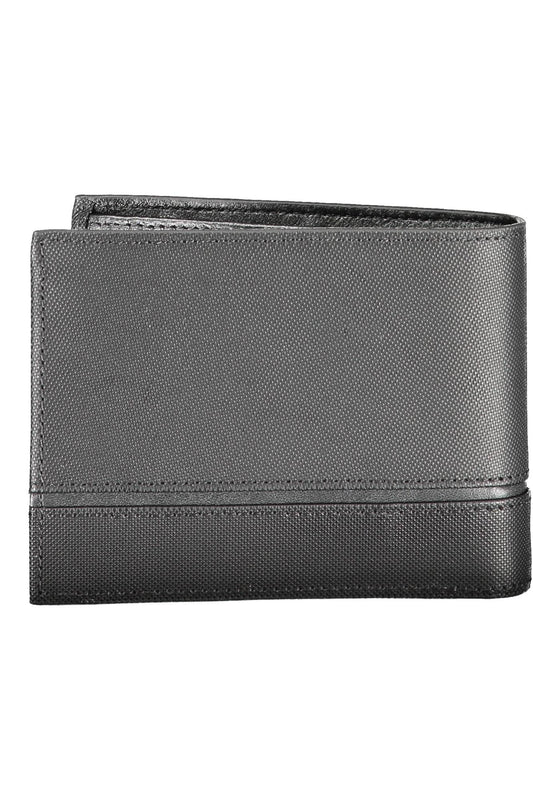 Black Leather Men Wallet