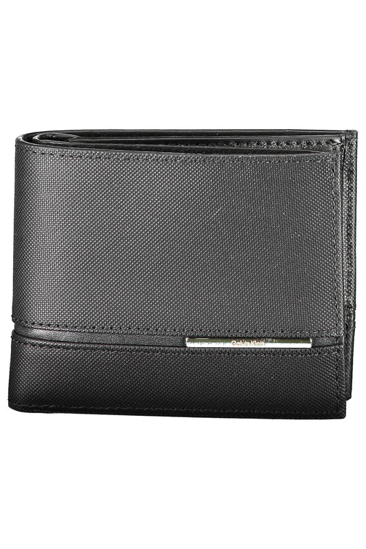 Black Leather Men Wallet