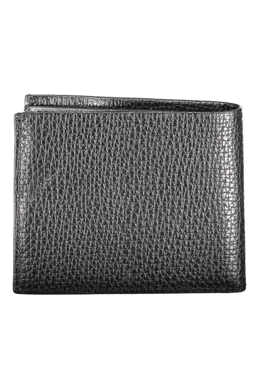 Black Leather Men Wallet