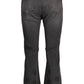 Black Cotton Women Jeans