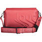 Red Polyethylene Women Handbag