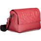 Red Polyethylene Women Handbag