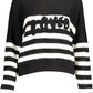 Black Cotton Women Sweater