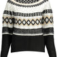 Black Polyester Women Sweater