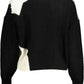 Black Acrylic Women Sweater