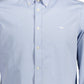 Light Blue Cotton Regular Fit Shirt