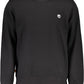 Black Cotton Men Sweater