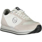 White Polyester Women Sneaker