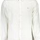 White Cotton Men Shirt