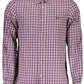 Purple Cotton Men Shirt