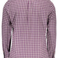 Purple Cotton Men Shirt