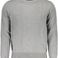 Gray Cotton Men Sweater