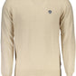 Beige Wool Men Sweater