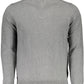 Gray Cotton Men Sweater