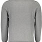 Gray Cotton Men Sweater