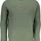 Green Wool Men Sweater