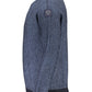 Blue Wool Men Sweater