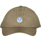 Green Polyamide Men Cap