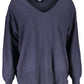 Blue Wool Women Sweater