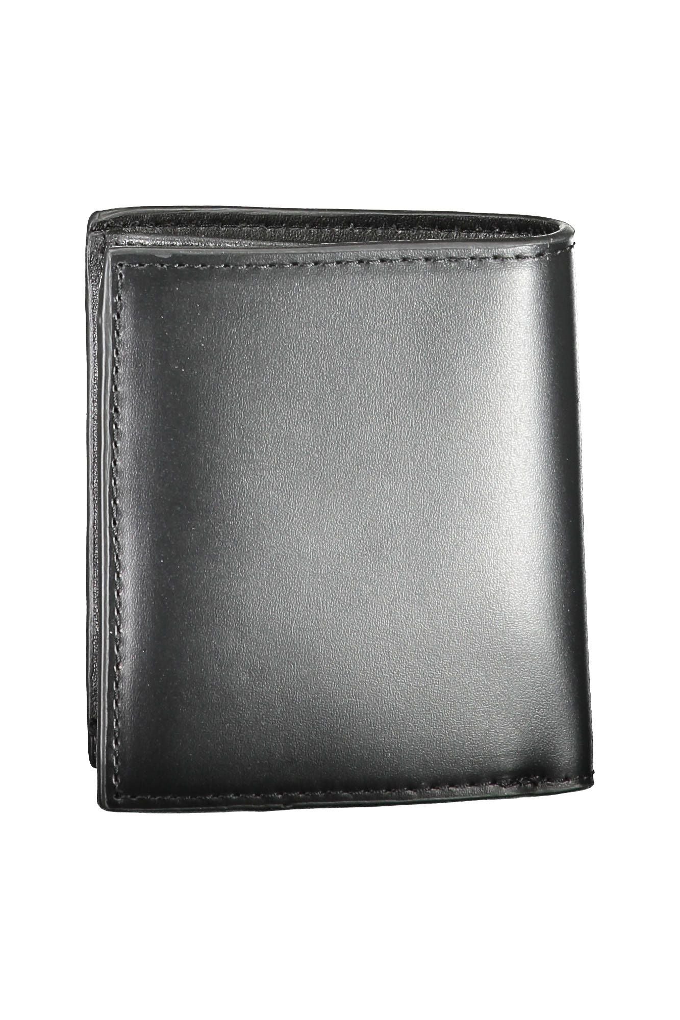 Black Leather Men Wallet