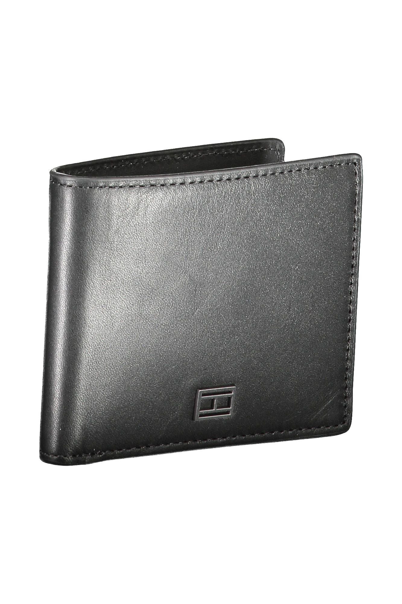 Black Leather Men Wallet