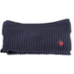 Blue Wool Men Scarf