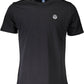 Black Cotton Men T-Shirt