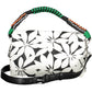 White Polyethylene Women Handbag