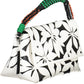 White Polyethylene Women Handbag