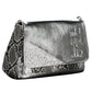 Silver Polyethylene Women Handbag