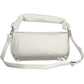 White Polyester Women Handbag