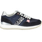 Blue Polyester Women Sneaker