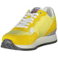 Yellow Polyester Women Sneaker