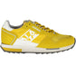 Yellow Polyester Men Sneaker