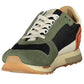 Green Polyethylene Men Sneaker