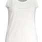 White Viscose Women Top